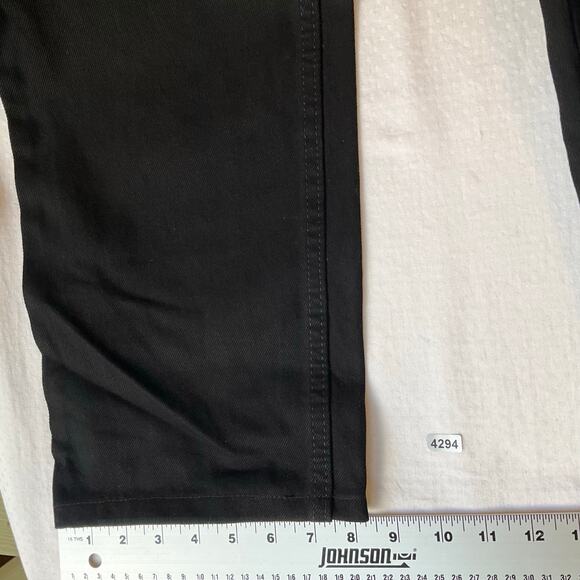 Wrangler Men Jeans size 32 x 30 Black Mid Rise Straight Fit - Picture 5 of 11